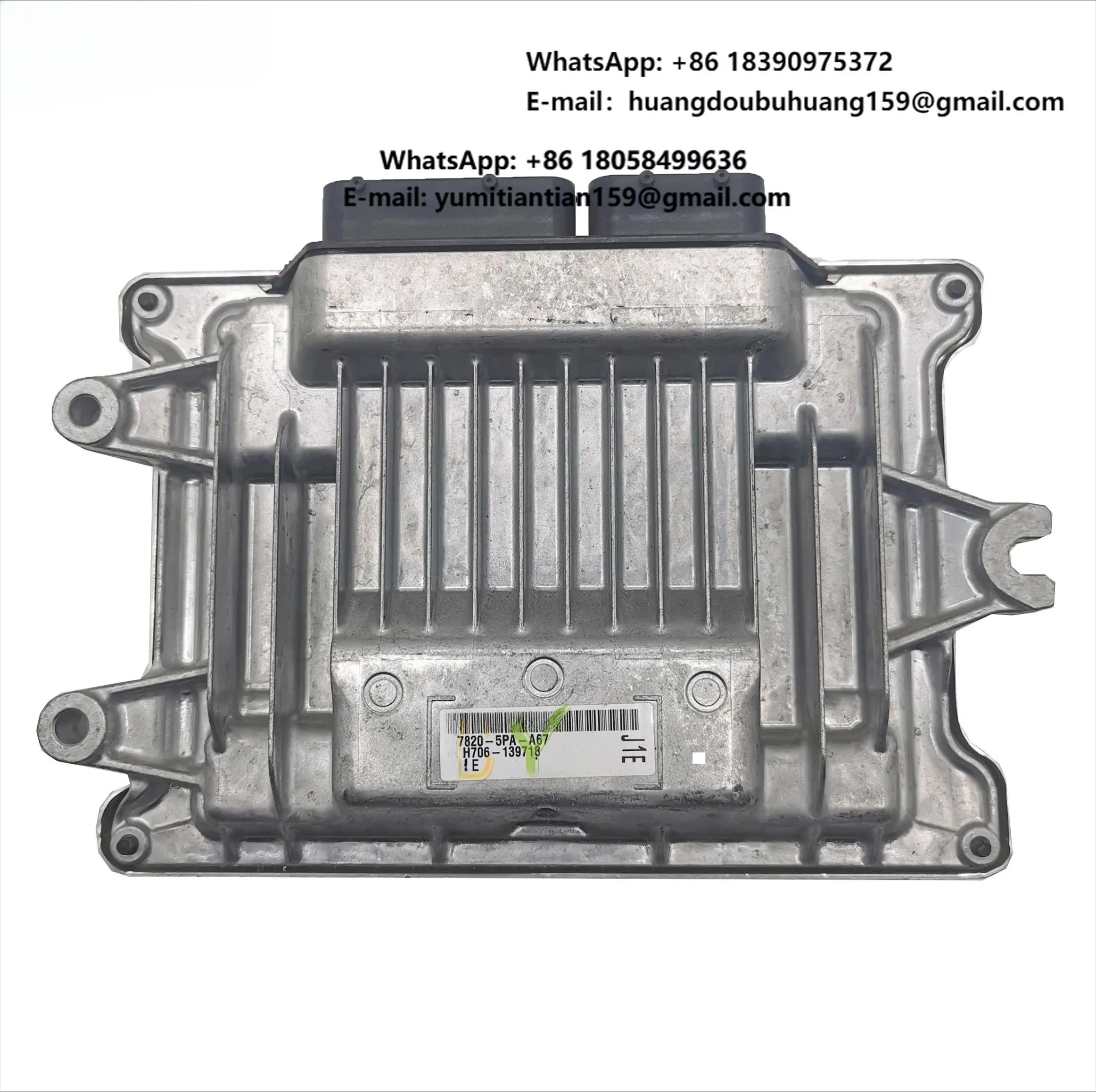 

High Quality ECU ECM 37820-5PA-A67 H706-139718 Engine Control Module 37820 5PA A67 H706 139718 for HONDA