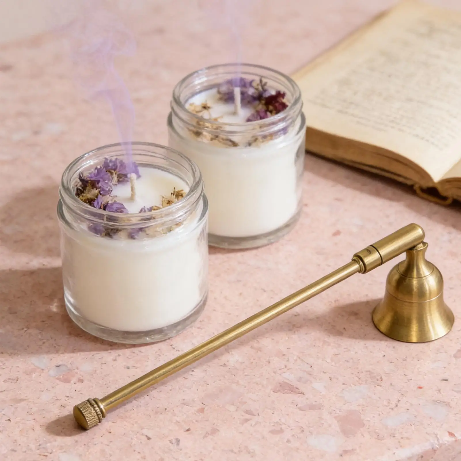 Candle Snuffer Candle Extinguisher Long Handle Candle Accessory Metal Wick Flame Snuffer Wick Snuffer Home Decor Gift