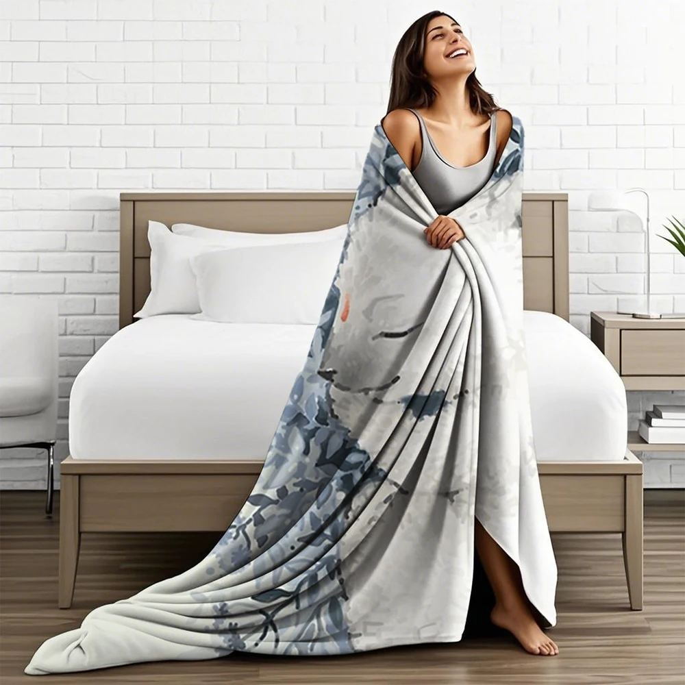 Sciarpa Polar Slumber Ditto, coperta delicata sulla pelle, cobijas e soffice coperta