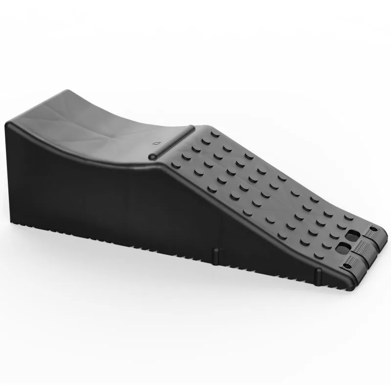 Unit rugged 5.5-inch elevated vehicle maintenance ramp, suitable for everyday vehicle tire ramps