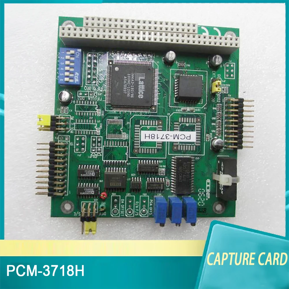 

PCM-3718H PCM-3718 серии Rev.C1 для интерфейсной карты модуля Advantech 16-битная многофункциональная карта захвата PC104 с высоким коэффициентом усиления