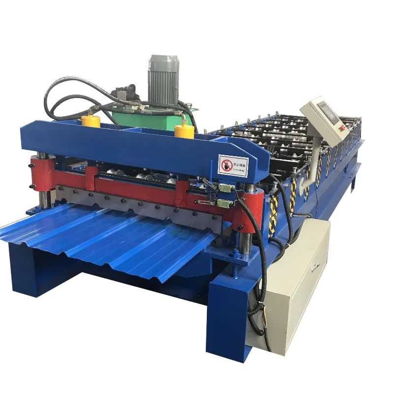 YG Customized Metal Roofing Trapezoid Making Machine Type 840mm PBR IBR Roof Sheets Roll Forming Machine Price