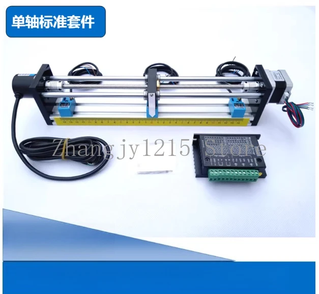 

Learn PLC Stepper Motor Leading Screw Skid Platform Suite and Kit with Encoder Driver