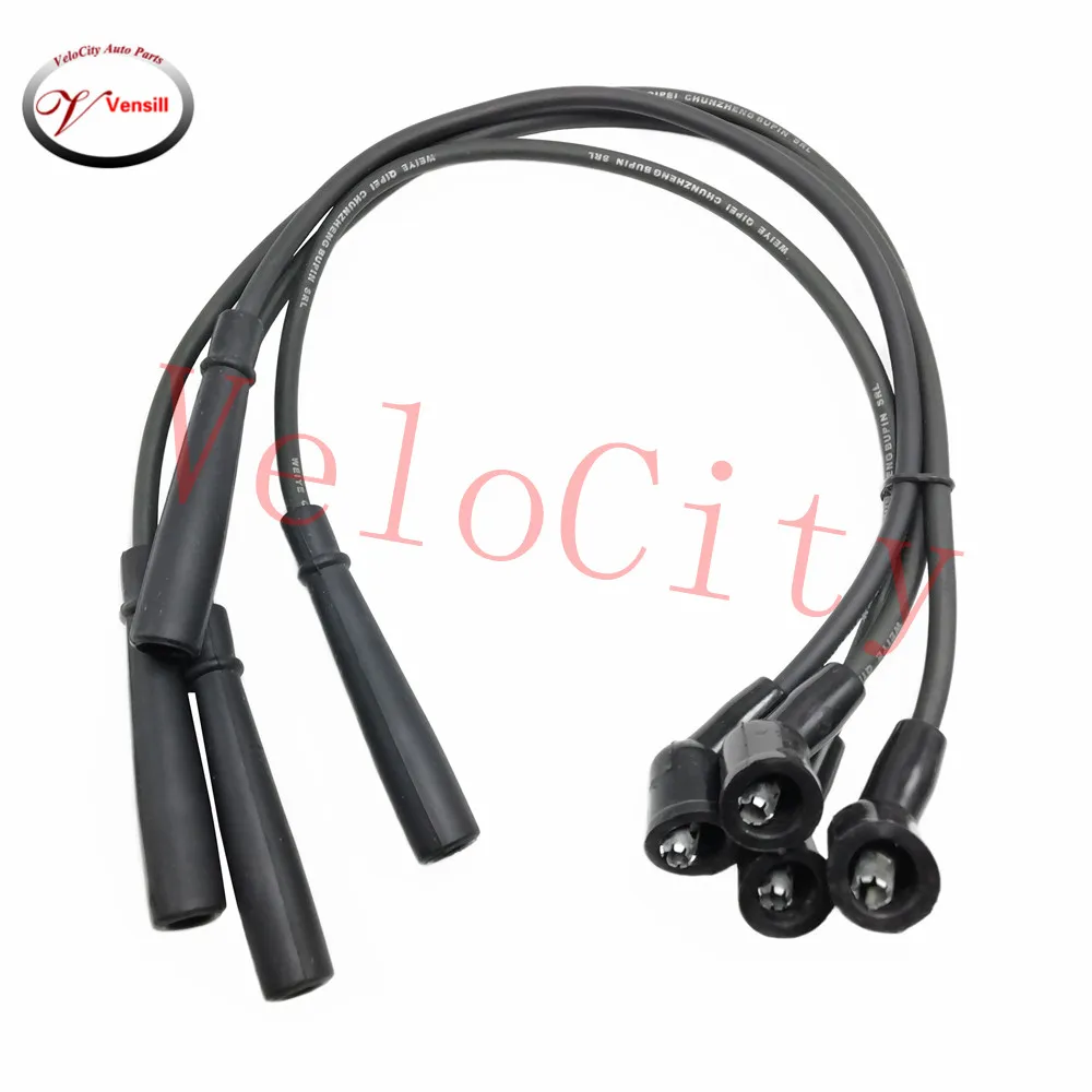 Spark Plug Wire Set Ignition Cable For 1998-2004 Mazda 323 1.4L Part No# B33G-18-140A B33G-18-140B B33G-18-140