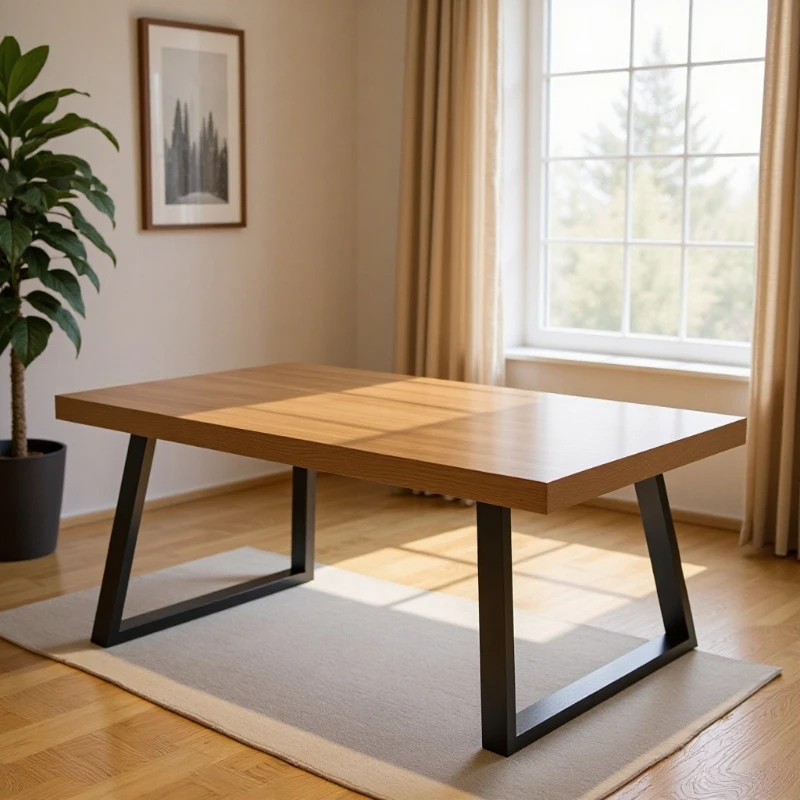 

Solid wood desk Nordic computer desktop table Simple modern writing desk Learning pine