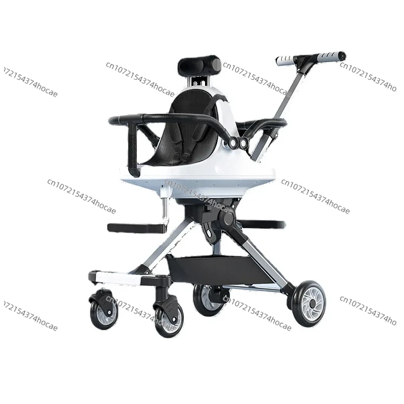 Twin baby strollers are lightweight and foldable and can be used for strolling baby strollers for two children