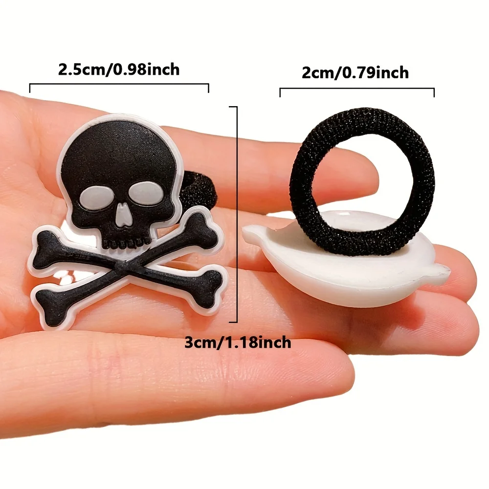 Accesorios de fantasma de calabaza de Halloween, lazos divertidos para el cabello, regalos de Halloween para niñas, 14 piezas