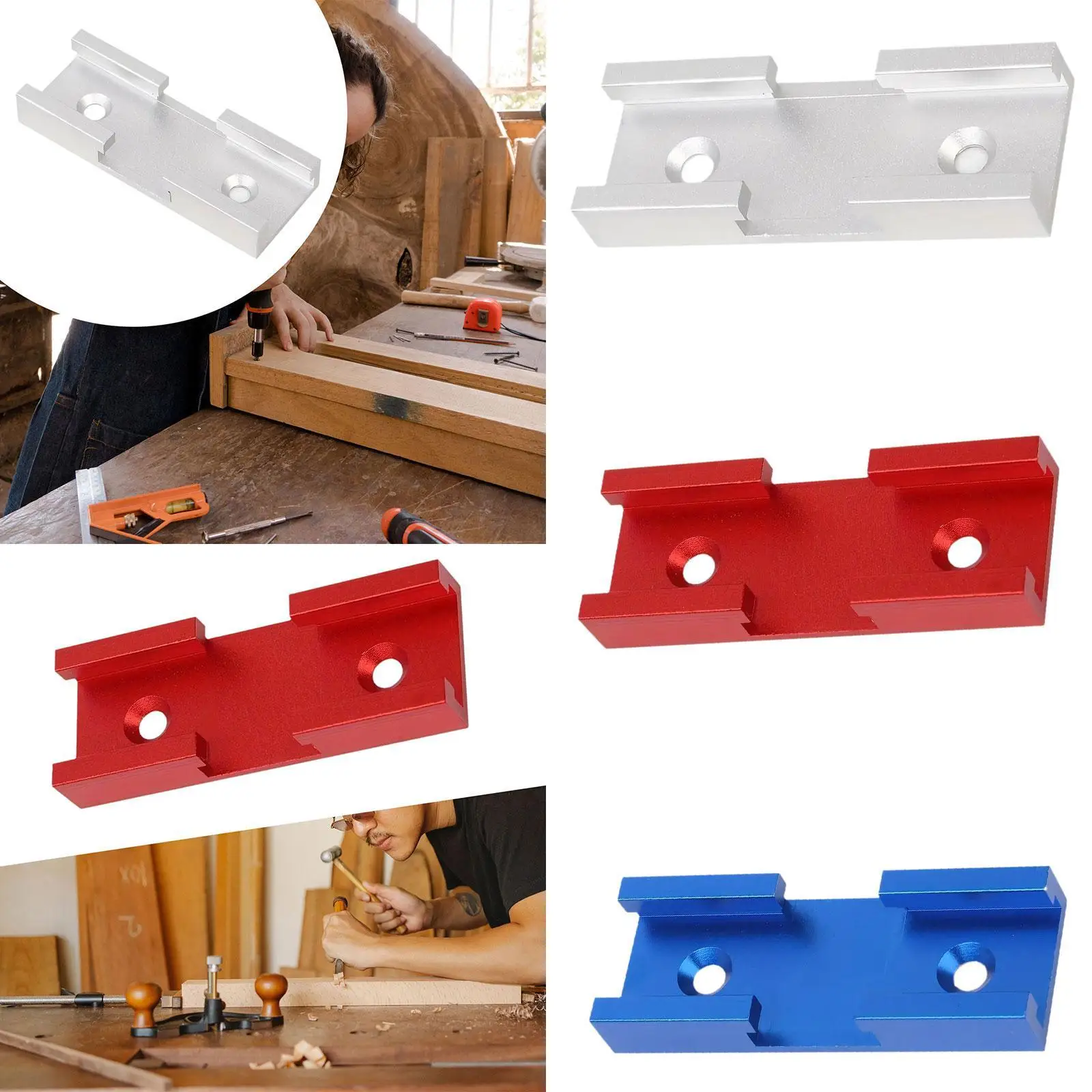 

Woodworking T Track Professional Sturdy Double Cut Jig Profile T Slot for