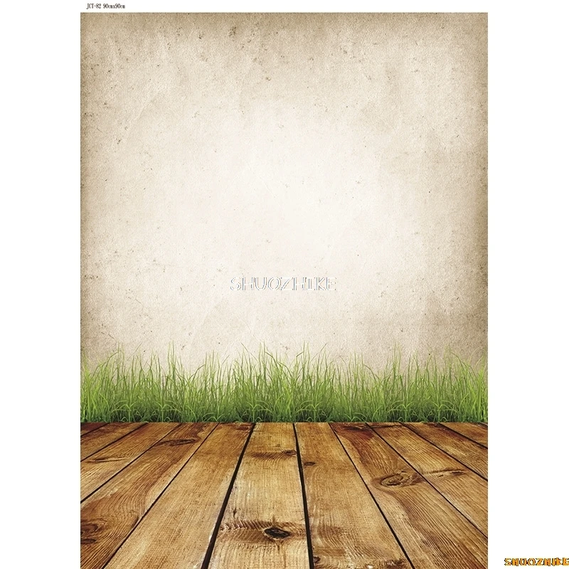 Shuozhike ศิลปะผ้าวินเทจสีไม้กระดานพื้นหลังภาพถ่ายฉากหลังสำหรับ ZLSY-82อุปกรณ์ประกอบฉากพื้นหลังสตูดิโอถ่ายภาพ