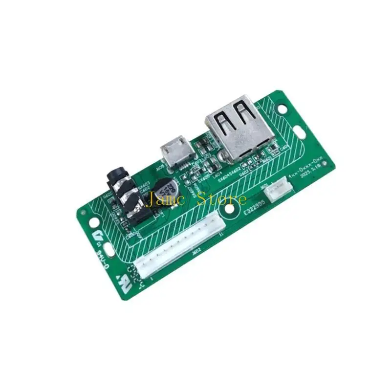 LX0B USB 2.0 لوحة إمدادات الطاقة السمعية الرئيسية على وجه التحديد مقابل الشحن 3