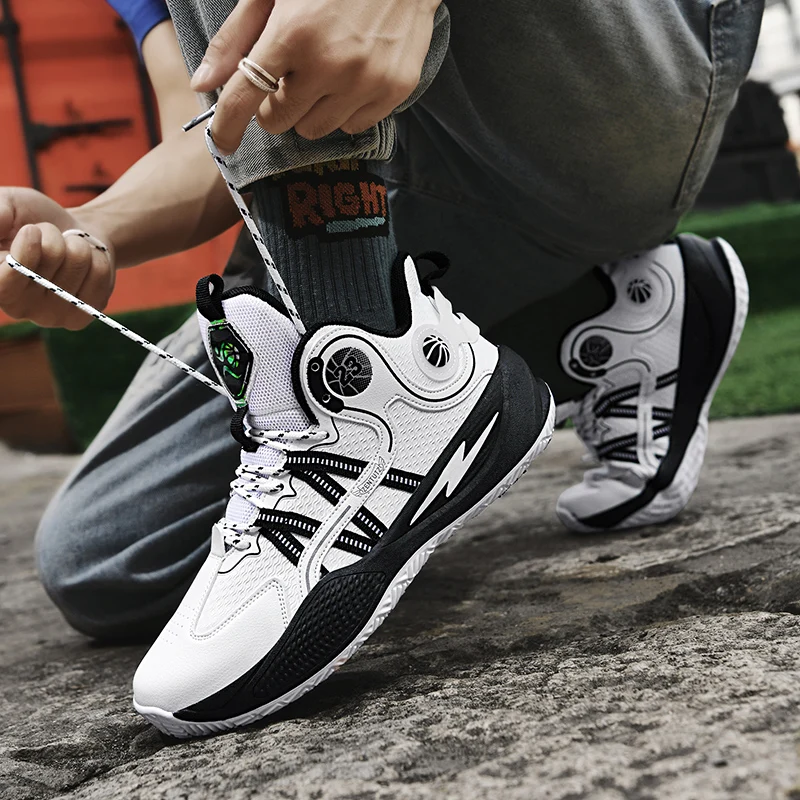 

2025 Explosions Men's Shoes Wear-resistant Basketball Shoes Men's Shoes genuine goods sneaker Autumn Men's Anti-slip Sneakers