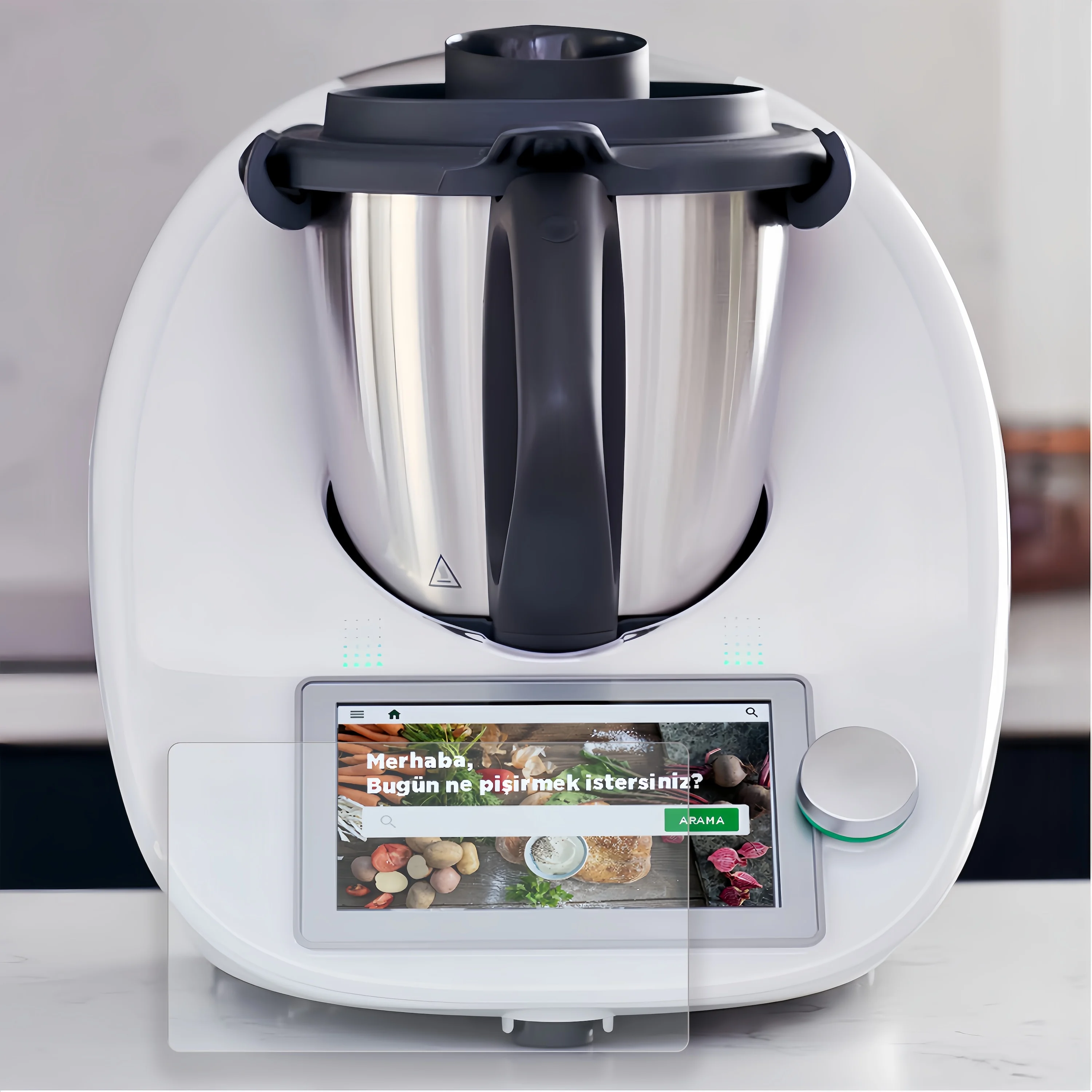 2PCS Compatible with Thermomix TM7/TM6 Screen Protector High-Alumina Tempered Glass Blender Kitchen Accessories Protective Film image 2