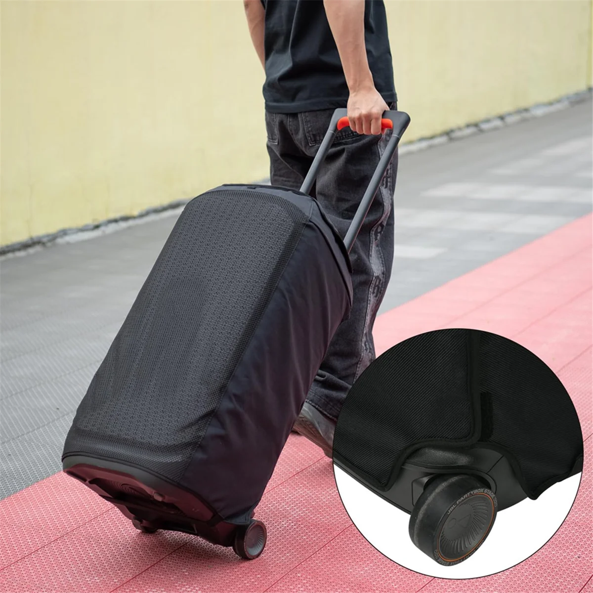 Duurzame luidsprekerhoes voor JBL PartyBox Stage 320 draagbare luidspreker,