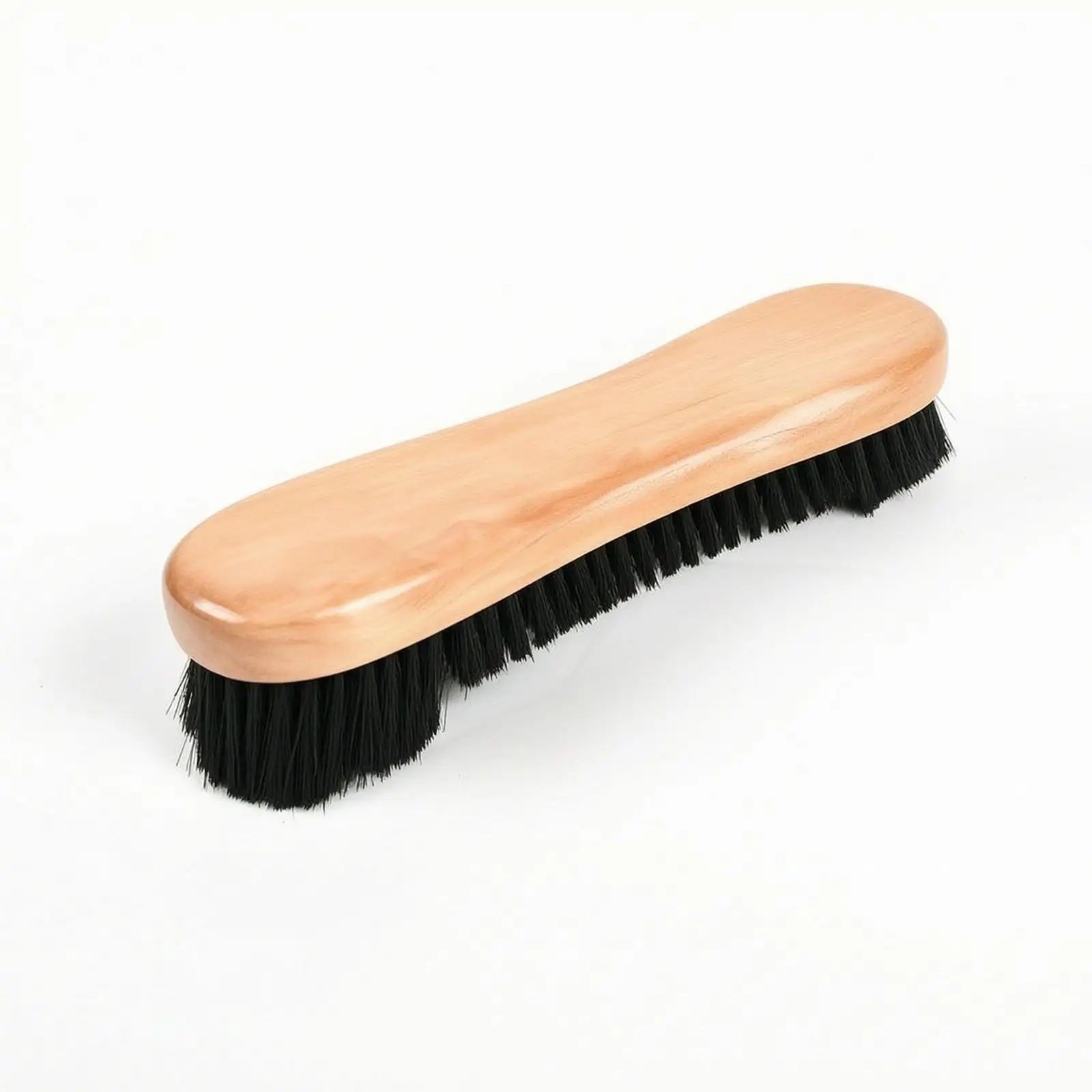 Billiard table cleaning brush, dense bristles, wooden handle