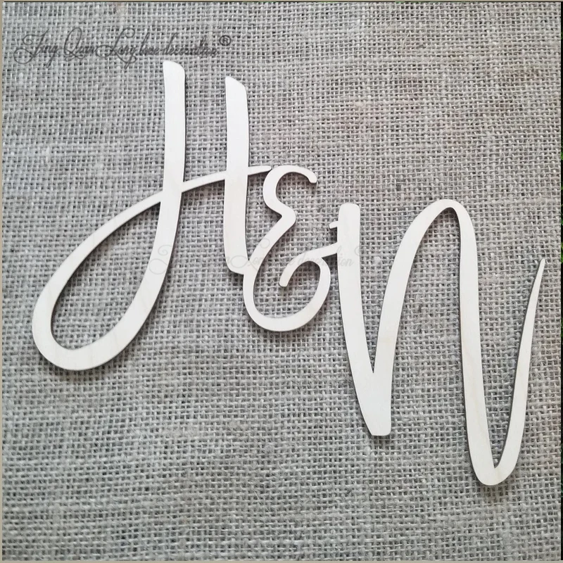 Custom Wedding Initials Sign, Wedding Sign, initials sign, Wedding Initials, Initial Wedding Sign, Wood Initials for wall hangi