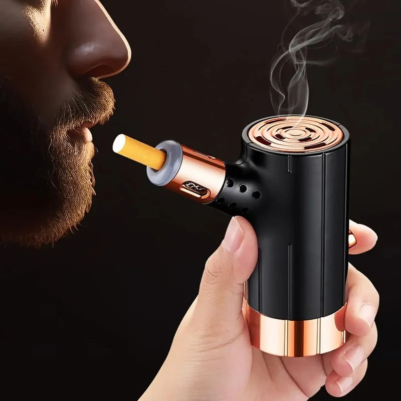 

Newest Thick, Medium and Thin Three-purpose Cigarette Tungsten Wire Cigarette Lighter with Ash Silo Small Portable Men's Lighter