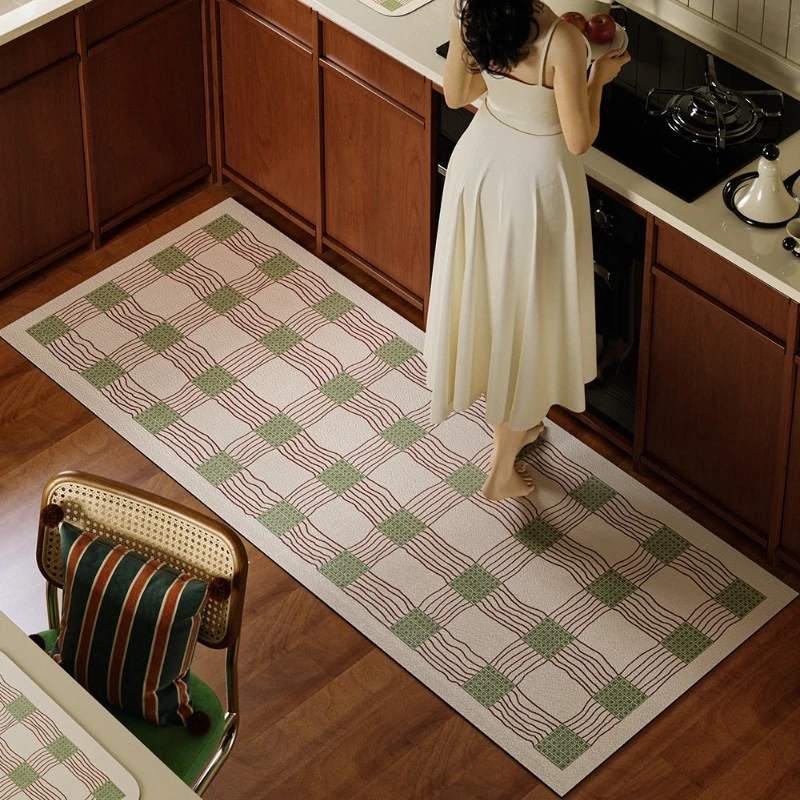 Kitchen Rug PVC Oil-proof Wate - огляд і ціна Commercial Kitchen Non Slip Flooring