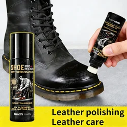 Shoe Bags Restorer Back to Gloss Long-Lasting Coating Furniture Renovator Leather Shoes Plastic Polish Cleaning Product Wax