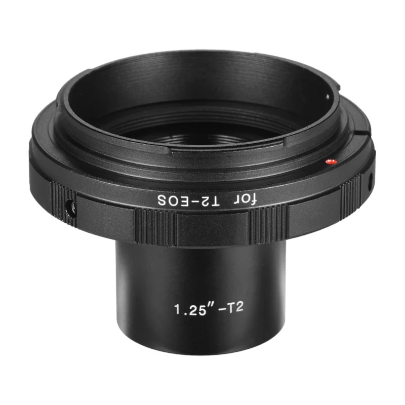 Andoer 1,25-T2-адаптерное кольцо, сменный аксессуар для фотосъемки для камеры Canon 1,25-дюймовый окуляр T2, телескоп для пейзажа
