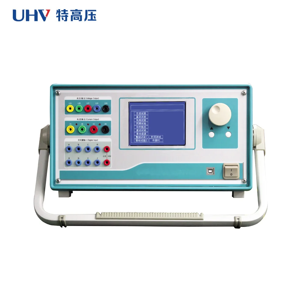 HT-702 UHV High Accuracy Three Phase Relay Testing Equipment