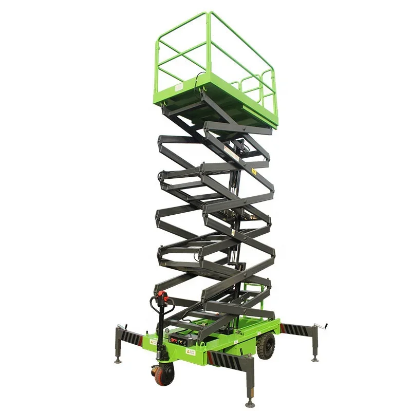 

Electric Mobile Scissor Lift with 15m Work Height 500kg Capacity