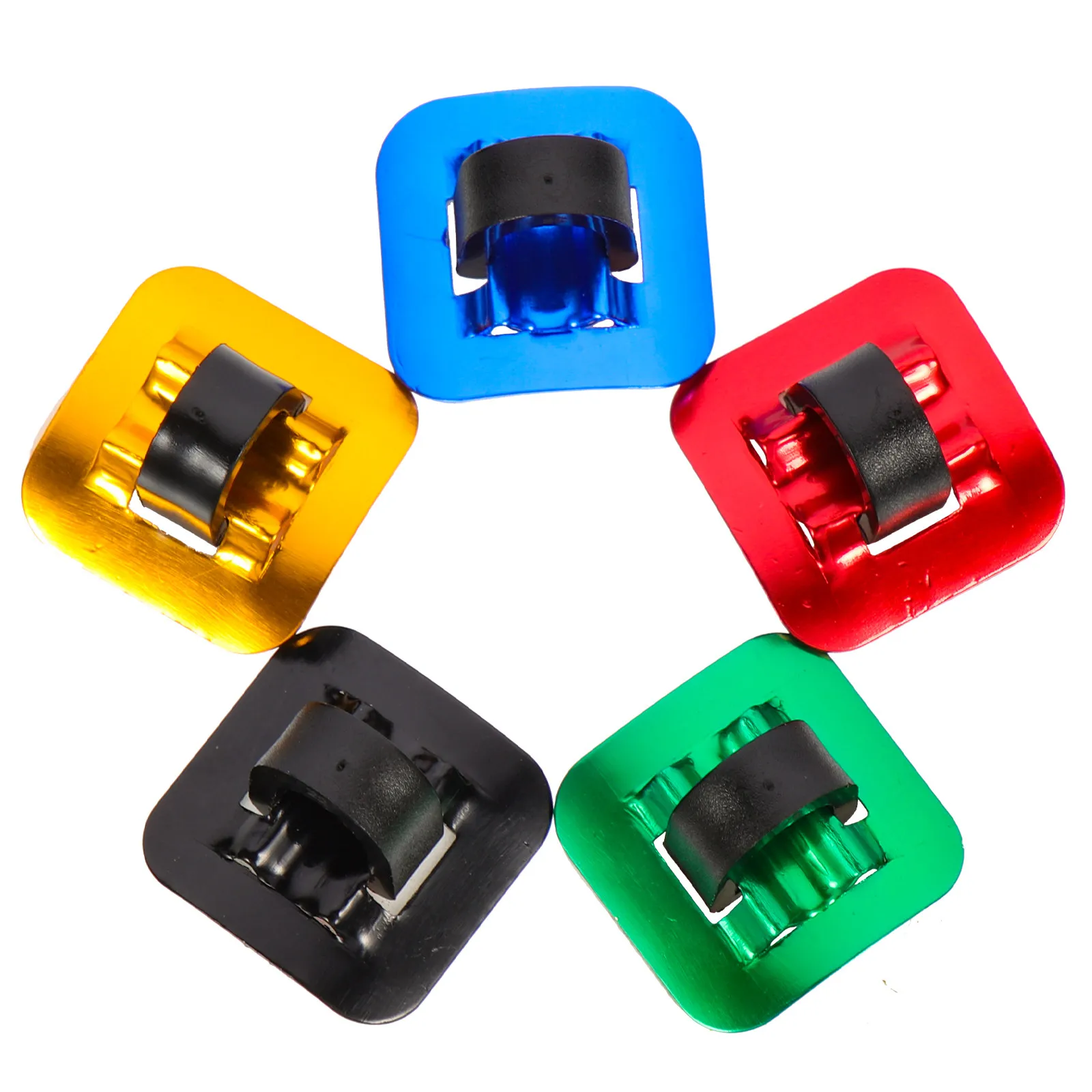 6Pcs Bike Cable Clip C Buckle Derailleur Shifter Hose Guide with Strong Adhesive Back for Road Mountain Bicycle Brake Shifting view 3