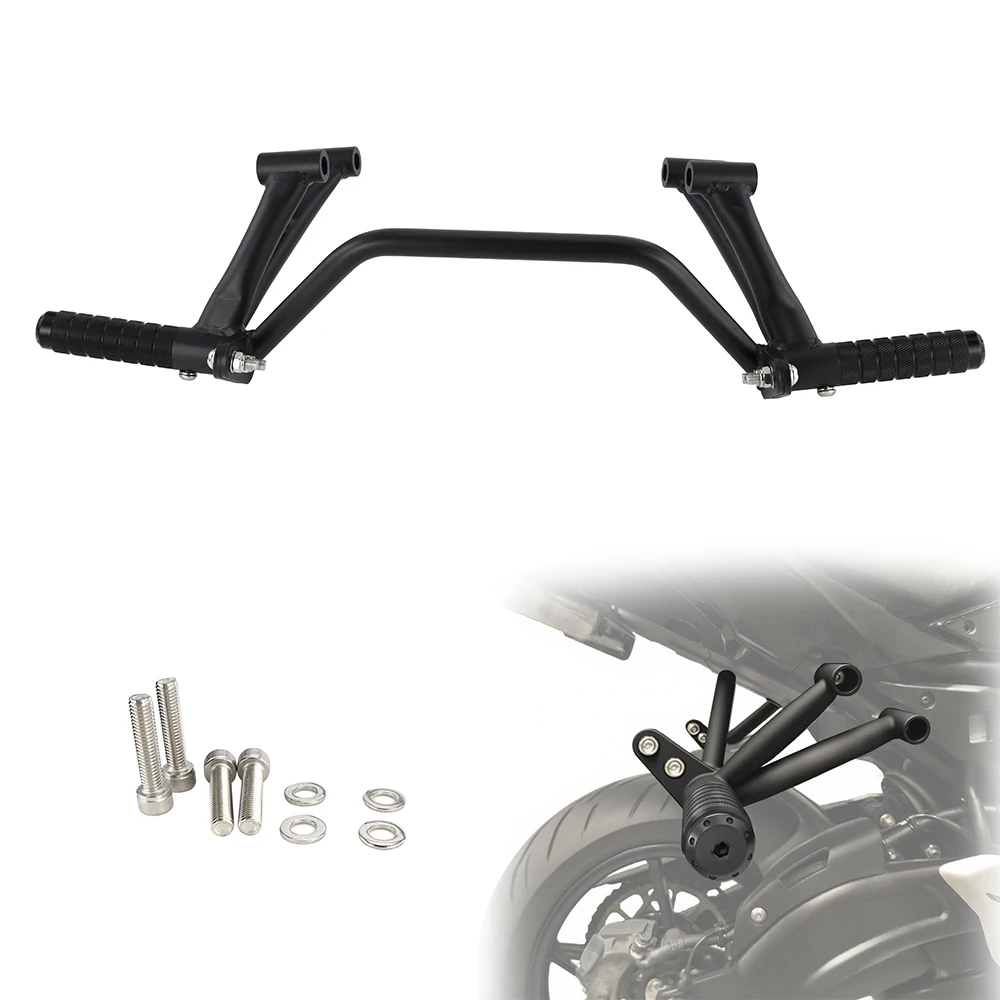 

Fit For Kawasaki Ninja 650 Z650 2017-2025 Motorcycle Rear Footrests Subcage Passenger Peg Support Stunt Step Plate Protection