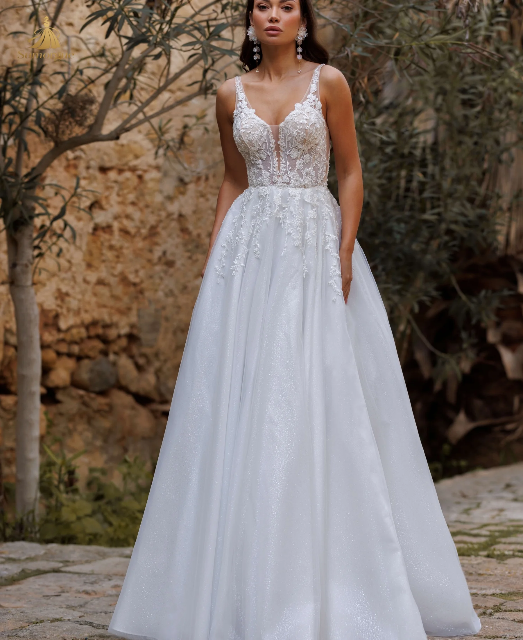 Luxury Off Shoulder Sparkly Sequin Ball Gown Wedding Dress High Customized Cathedral Train Bridal Gown Vestidos De Novia