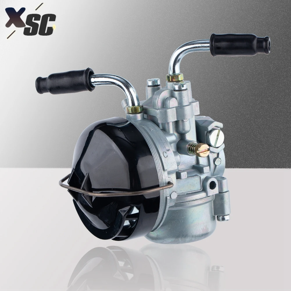 15mm Carburetor For Dellorto SHA 15/15 Youngst 50 2007-2011 Peugeot 102 MBK 51 AV10 AV7 2 Stroke Moped Carburetor SHA4 SAH15