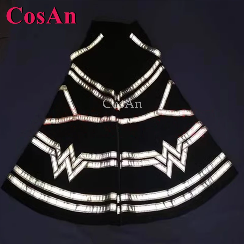 CosAn موضة جديدة نمط جرس قيعان شبح الرقص السراويل ملبورن شفل فات السراويل مشرق تأثير عاكس بنطلون للجنسين