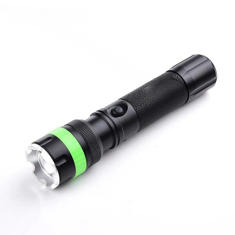 

Flashlight Outdoor Focusing Aluminum Alloy Direct Charging Water Emergency Light TC18 Exploration
