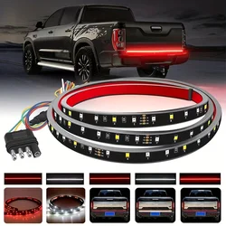 60inch Tailgate Light Bar Strip LED Truck Tailgate Bar Running Brake Turn Signal Reverse Light for Cars Truck Pickup SUVS