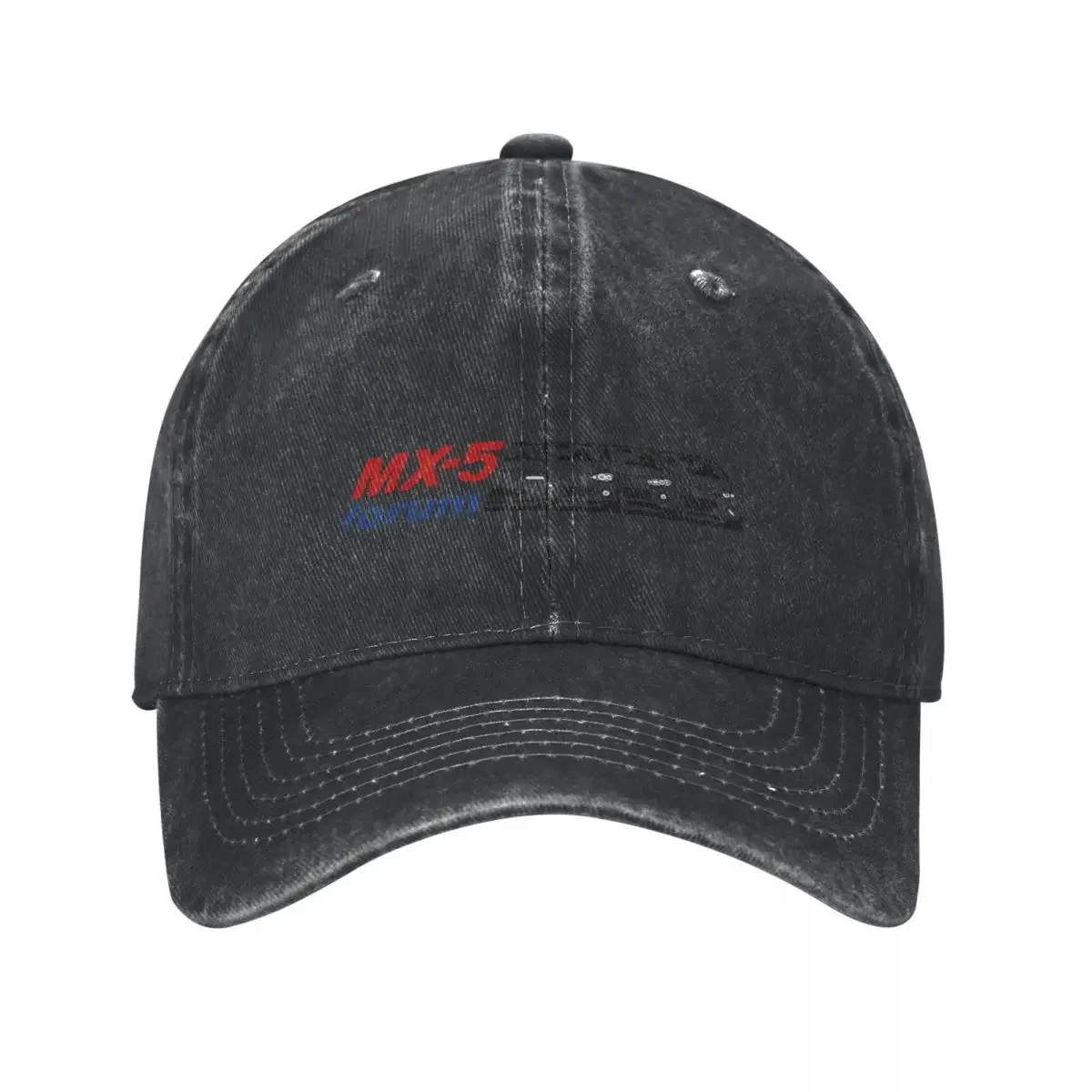 MX5-Forum logo Red + Blue + Black Baseball Cap Snap Back Hat Custom Cap Hat Luxury Brand Luxury Man Hat Mens Hats Women's