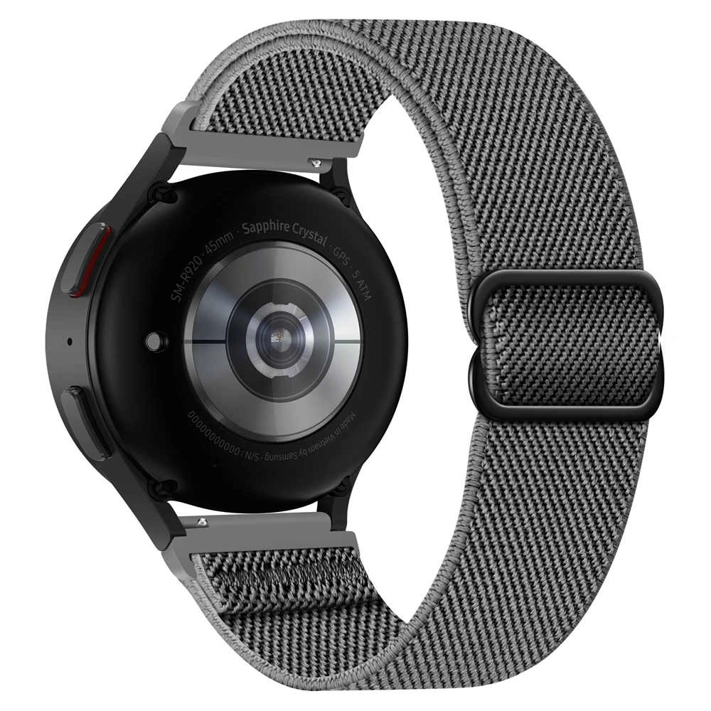 حزام نايلون لـ Huami AMAZFIT GTR 4 ، و 3 Pro ، و 20 ، و 22 ، و 47 ، و GTS 4 ، و 3 ، و 2e ، و BIP 5 ، بديل رياضي ، سوار حلقي مضفر