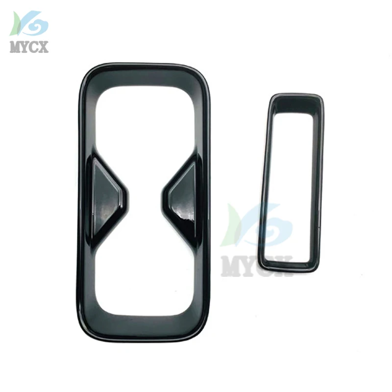 Cubierta de portavasos ABS cromado, decoración para Honda HR-V HRV VEZEL 2021 2022, accesorios de embellecedor Interior superposición