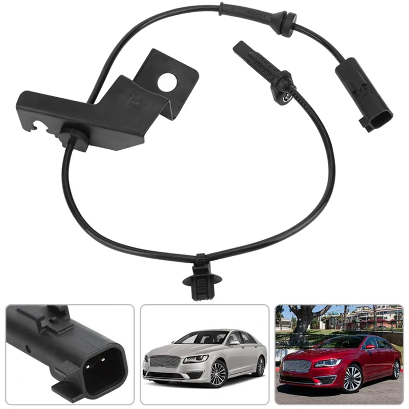 Replacement ABS Wheel Speed Sensor Fits for Ford Fusion/Lincoln MKZ 2013 2014 2015 2016 2017 2018 DG9Z2C204B