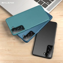 Sandstone Ultra Thin Hard Matte Case For Samsung Galaxy S23 S22 S21 S20FE S10 Note20 10 9 Plus Ultra A53 Slim PC Back Cover Capa