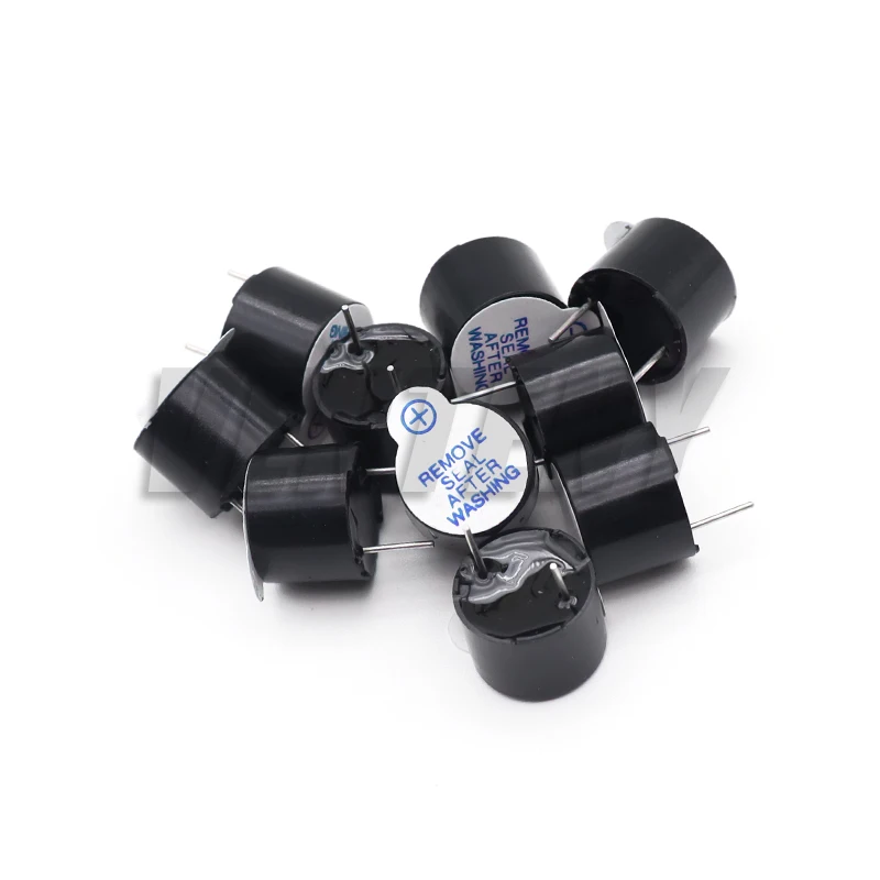 10 STKS/PARTIJ 12*9.5 MM 3 V 3.3 V 5 V 12 V Actieve Zoemer Magnetische Lange Continue Pieptoon