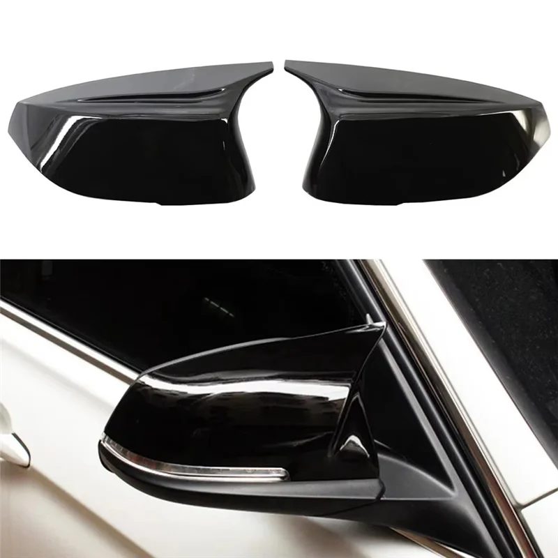 F9-96373-4GA0H سيارة اليسار + اليمين مرآة الرؤية الخلفية غطاء لإنفينيتي QX30 Q50 Q60 Q70 2014-2019 96374-4GA0H