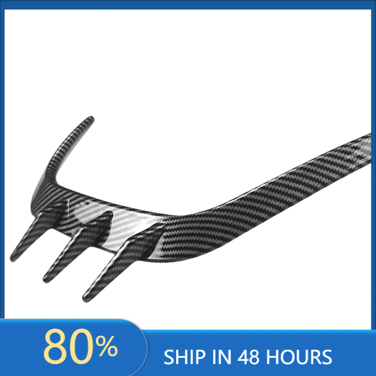 

Для Ford Fiesta MK8 ST Line 2017-2020 передний бампер, боковая накладка вентиляционного отверстия, противотуманная фара, крышка впускной рамы, сплиттер, спойлер Canard