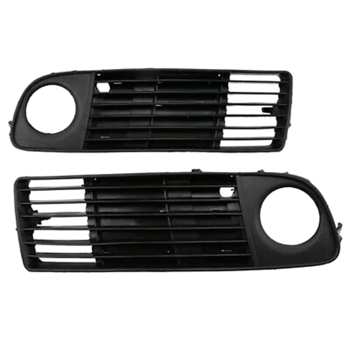 Automobile Front Bumper Fog Lamp Grille Fog Lamp Frame Cover for Audi A6 C5 1998-2001 4B0807682S 4B0807681S