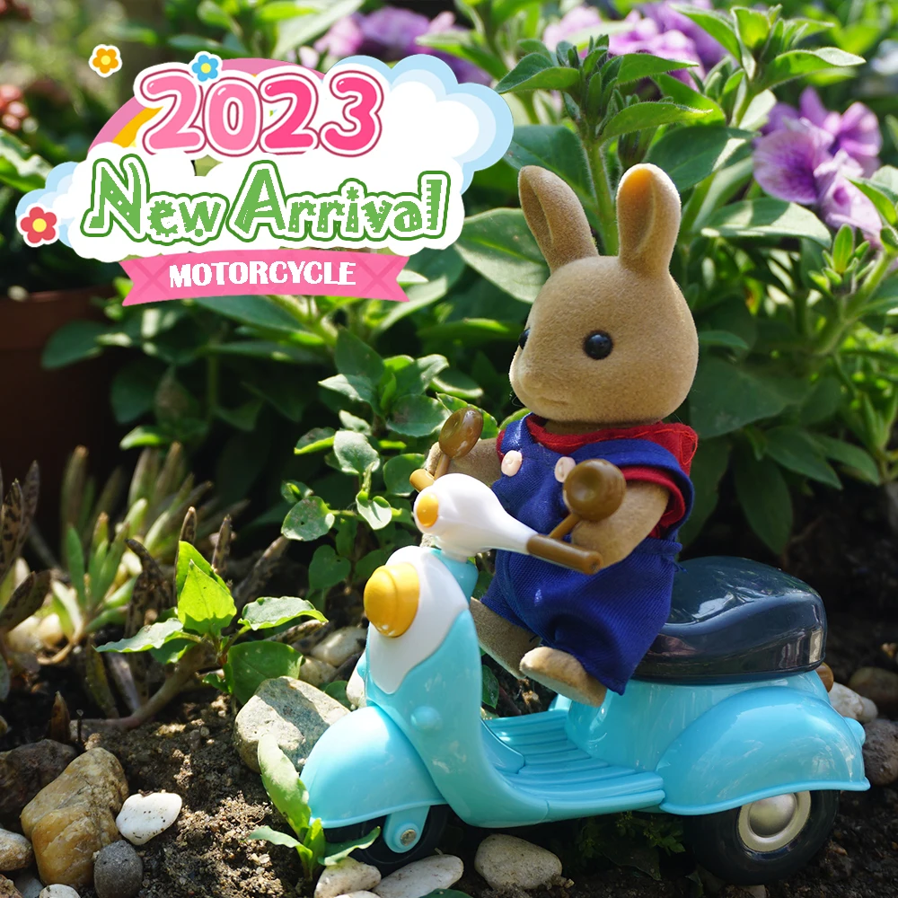 Puppenhaus Wald Familie 4Pcs Puppe Kaninchen Schafe Katze Tier Miniatur Möbel Set Pretend Spielen Simulation Puppe Haus Spielzeug Geschenk