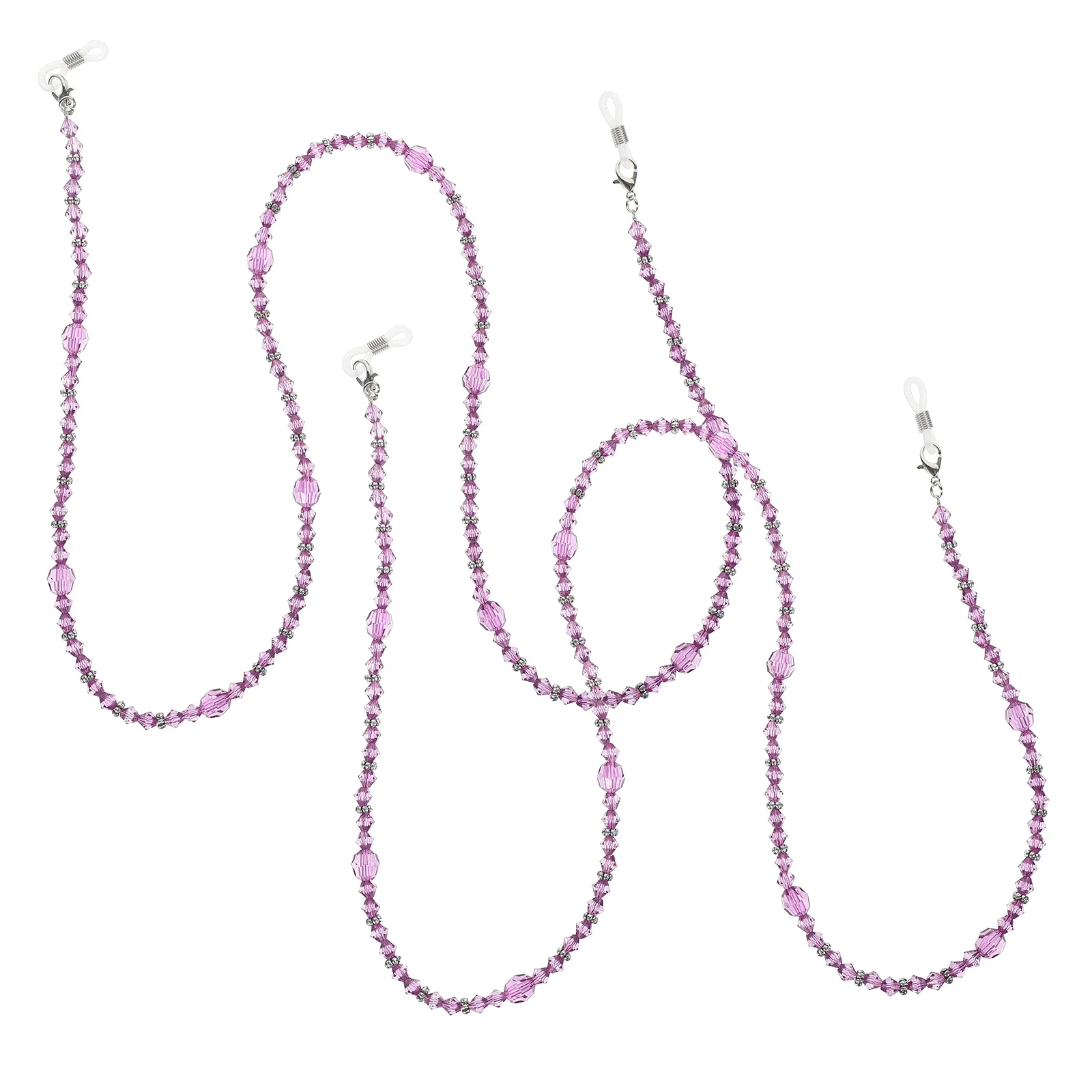 

2pcs Handmade Beading Glasses Chain For Sports Running Hiking Cycling Eyeglass Holder Neck Strap Spectacles Accessory