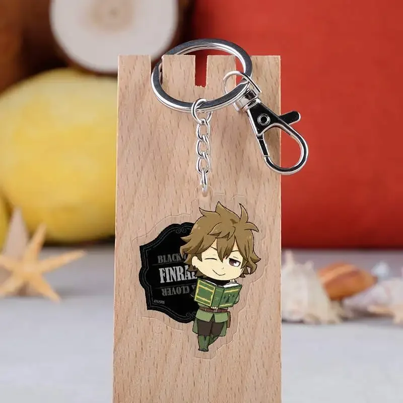 Black Clover Action Figure Anime Acrylic Asta Yuno Noell Silva Yami Sukehiro Magna Swing Keychain Pendant Christmas Gifts 5.5cm