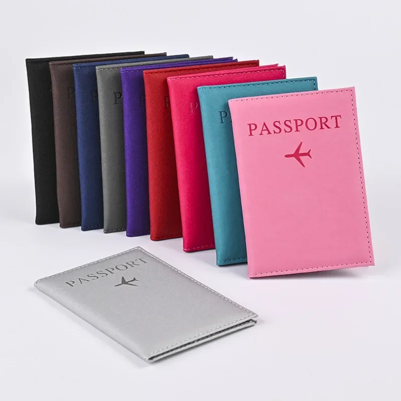 

New Passport Covers Passport Protective Cover Case Ticket ID Bank Credit Card Cover Passport Holder Travel Wallet Wedding Gifts