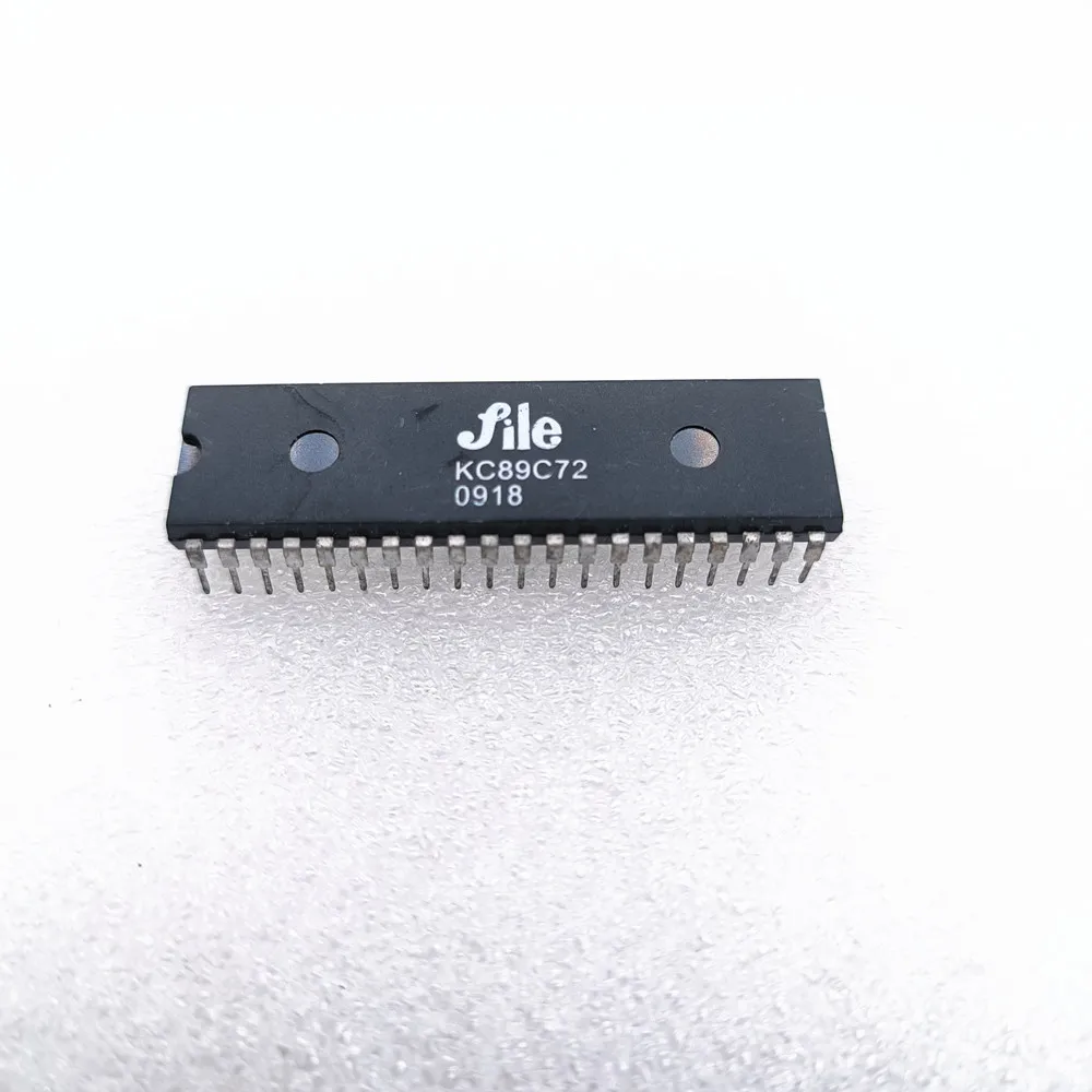 10PCS KC89C72 video game chips inserted in DIP-40 a large number of spot quality assurance can be shot!  