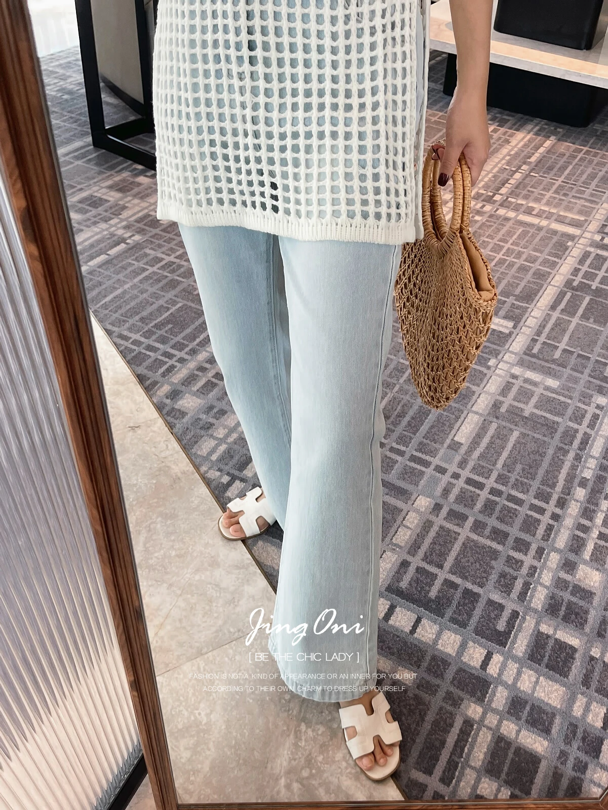 

Jeans Long Pants Y2k Woman Clothing 2024 Summer Korean Fashion Style New Elegant Vintage Trousers High Waist Youthful Casual