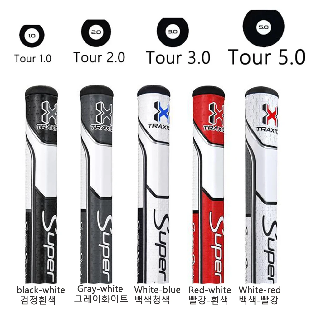 

Golf Putter Lightweight Tour Grips Club PU 2.0/3.0/5.0 Golf Super Grip Non-slip Grip Stroker Tack Enhances Feel
