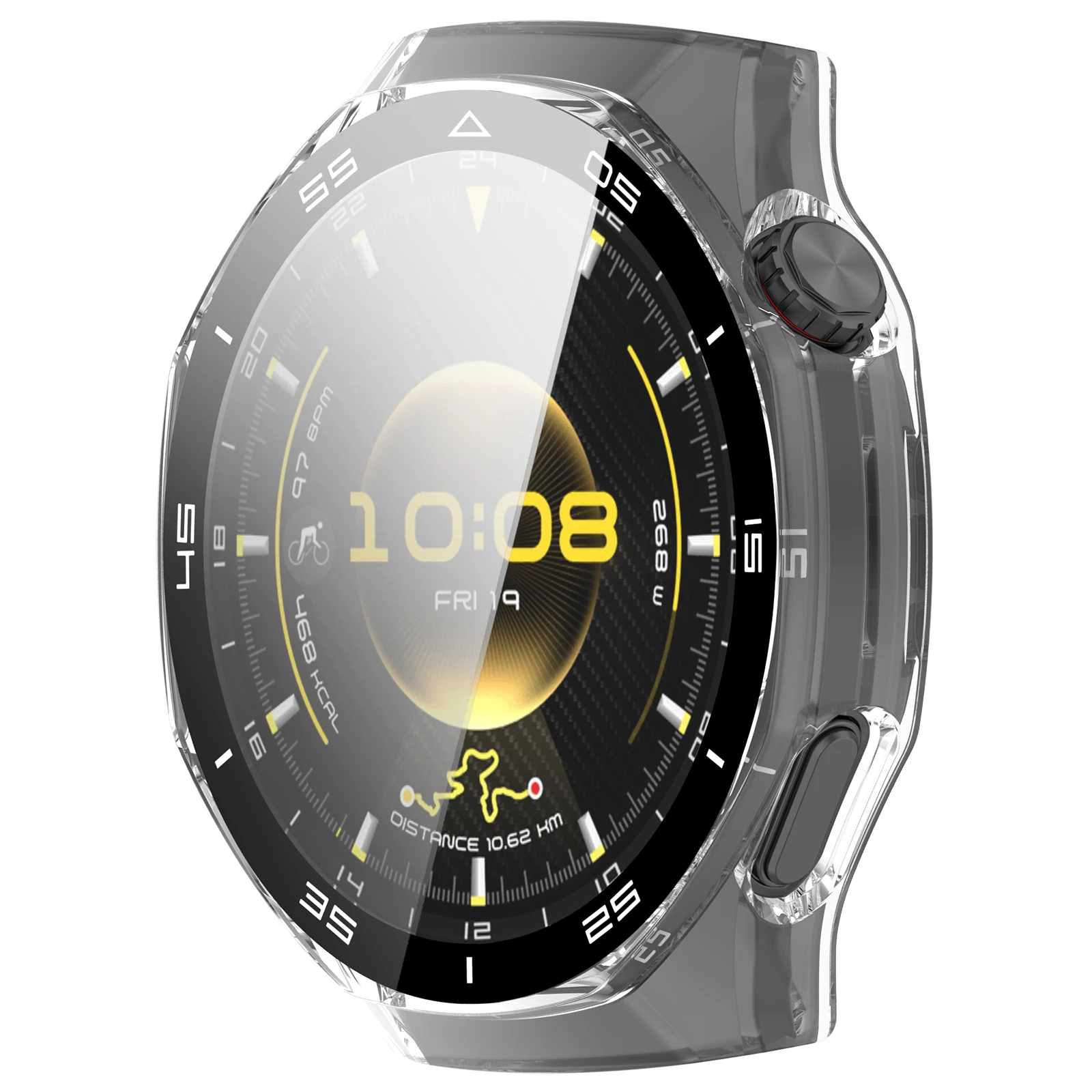 Tempered Glass Film+PC Case For Huawei Watch GT6 Pro 46mm Anti-scratch Screen Protective Shell Huawei Watch GT6 Pro Scale Cover
