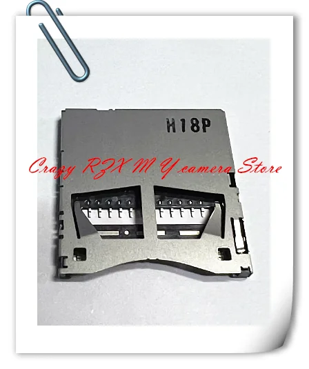 New SD Memory Card Slot Holder assembly for Panasonic AC90 V270 MDH2 FZ200 AG-AC130MC MDH2 Camera Repair Part